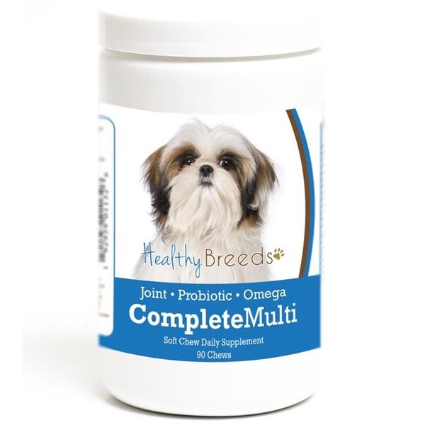 Healthy Breeds 192959011326 Shih Tzu all in one Multivitamin Soft Chew - 90 Count 192959011326 - main